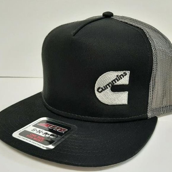 Engines Flat Bill Diesel Embroidered Baseball Cap Hat Trucker Mesh RAM Coalrolle main image 5